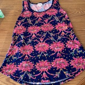 Lularoe medium floral tank top
